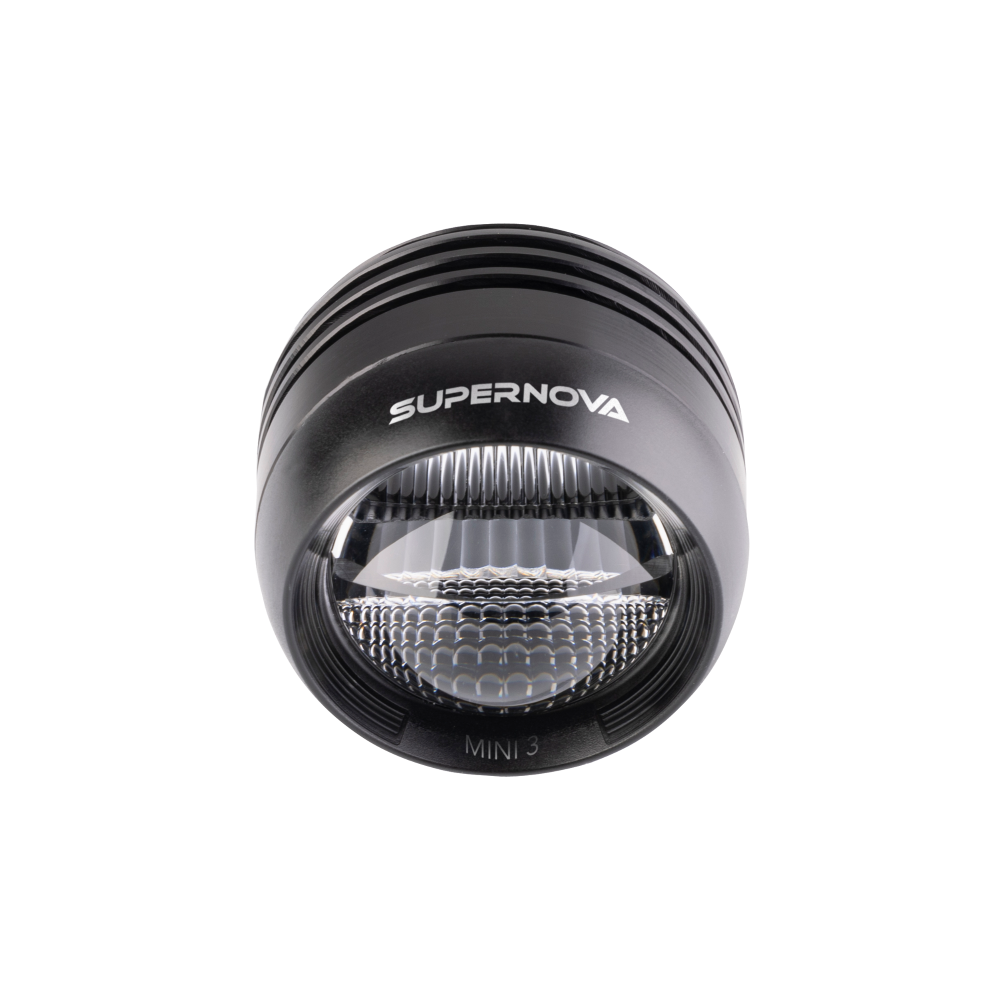 Supernova Mini 3 - 12V, Tagfahrlicht, Abblendlicht: 500lm, 125lx, 9W