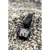 Incirca Glocke, COWBELL, schwarz mit Edelweiss