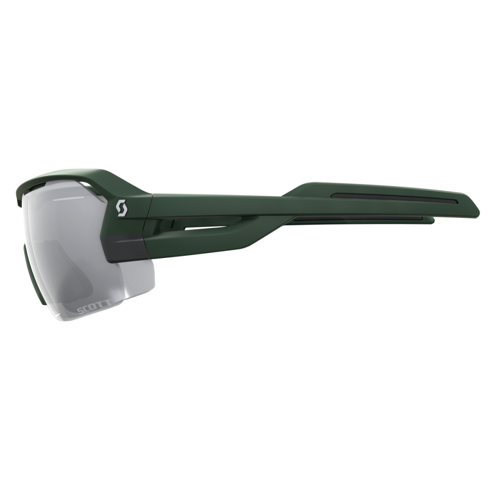 Scott Sunglasses Spur LS - kaki green/grey light sensitive + clear
