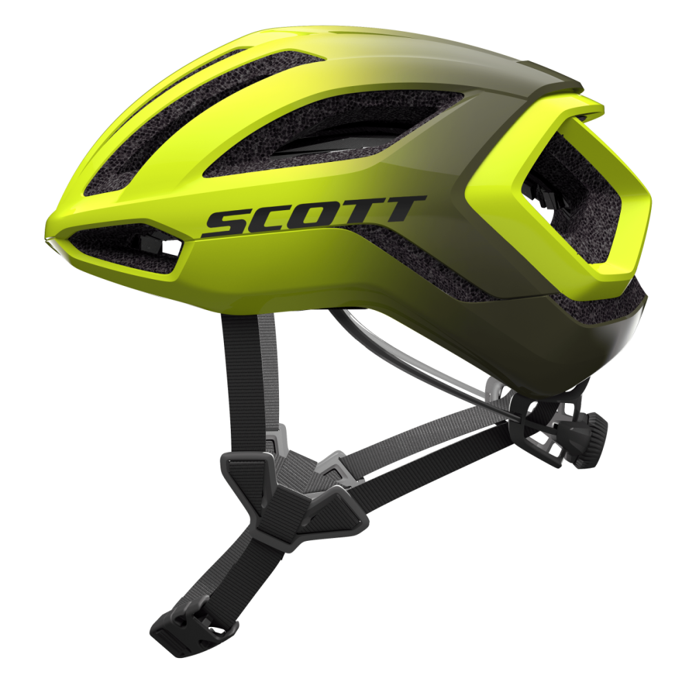 Scott Helmet Centric Plus (CE) - radium yellow RC/L