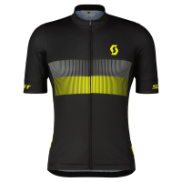 Scott Shirt M's RC Team 10 SS - black/sulphur yellow