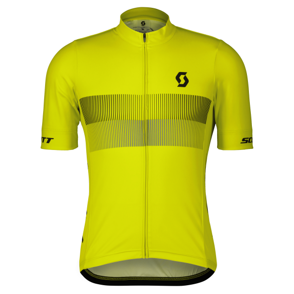 Scott Shirt M's RC Team 10 SS - sulphur yellow/black/M