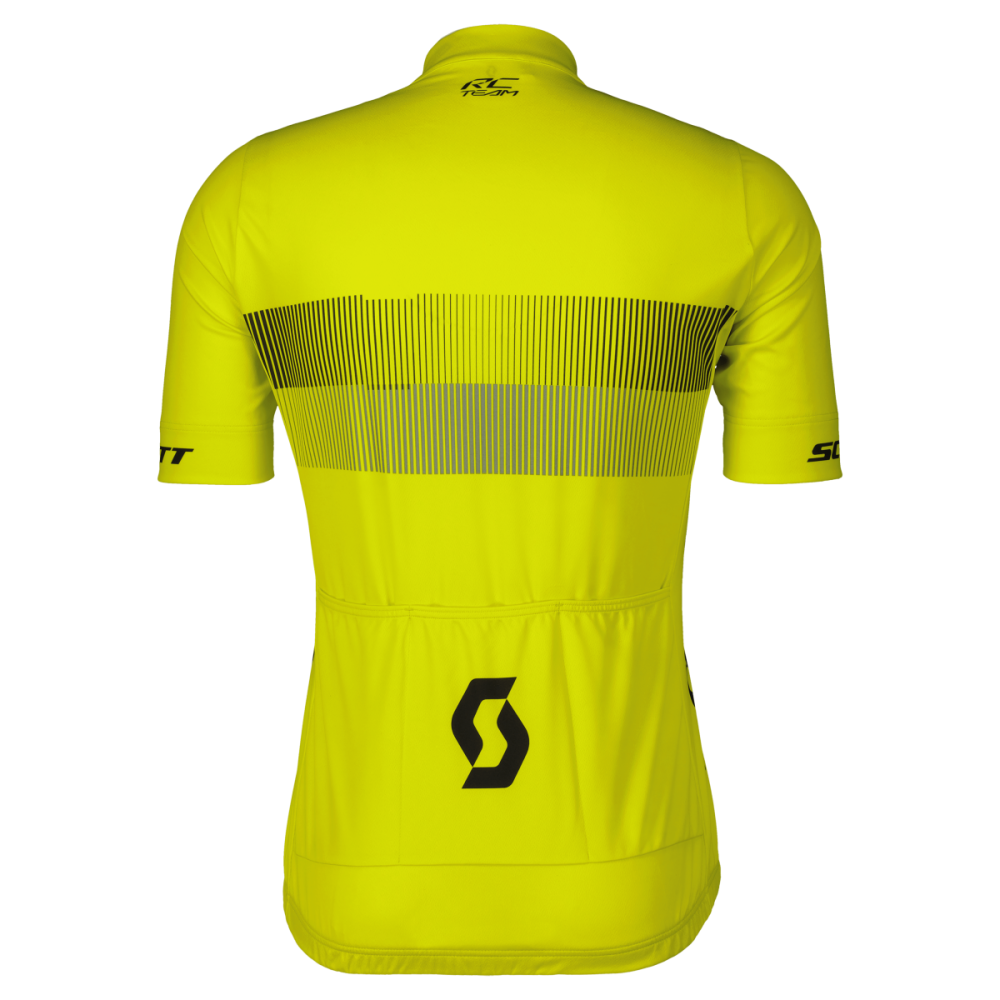 Scott Shirt M's RC Team 10 SS - sulphur yellow/black/M