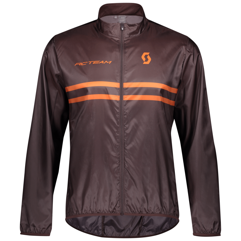 Scott Jacket M's RC Team WB - maroon red/orange pumpkin/L