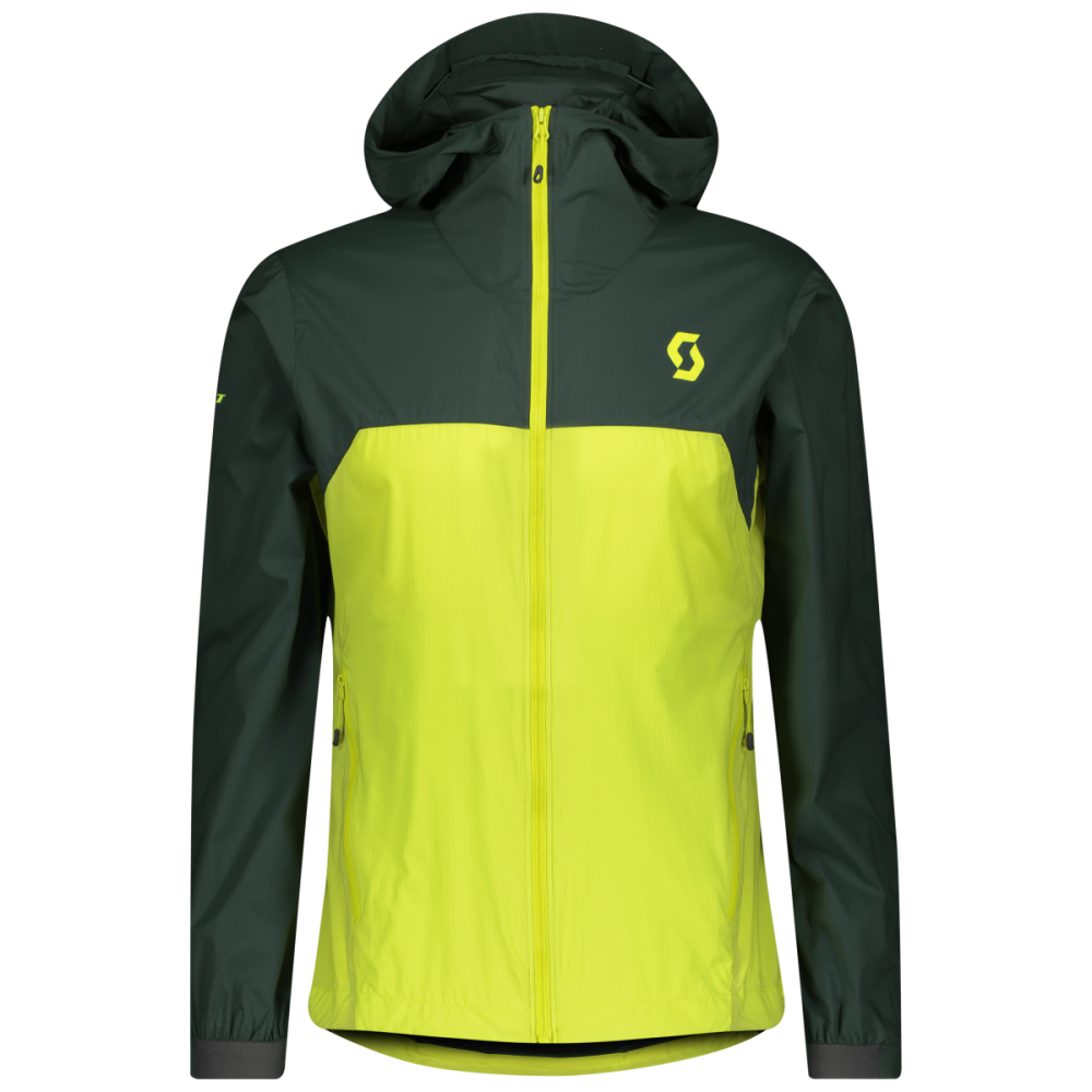 Scott Jacket M's Explorair Light WB - smoked green/sulphur yellow/XL