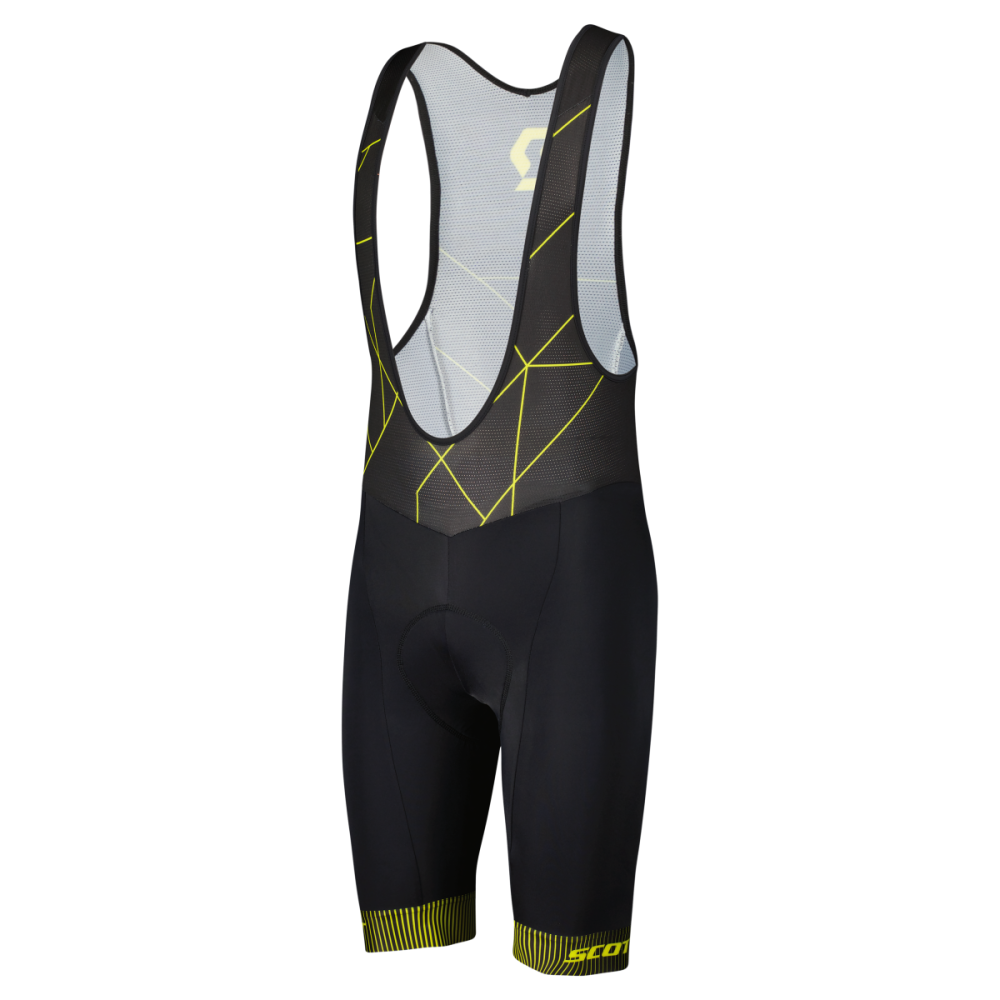 Scott Bibshorts M's RC Team ++ - black/sulphur yellow