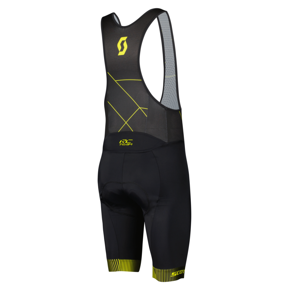 Scott Bibshorts M's RC Team ++ - black/sulphur yellow