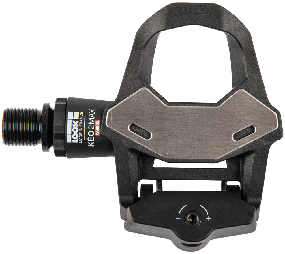 Look Pedal Kéo 2 Max Carbon 12 schwarz, inkl. Cleats grau