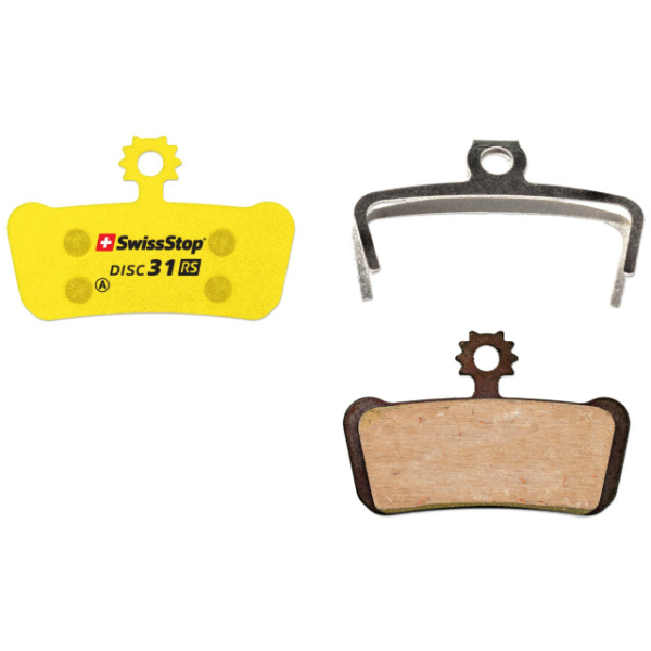 SwissStop Bremsbelag Disc 31 RS SRAM, 1 Paar/XO-Trail/Elixir 9/7 Trail/SRAM Guide Ultimate/RSC/RS/R/RE