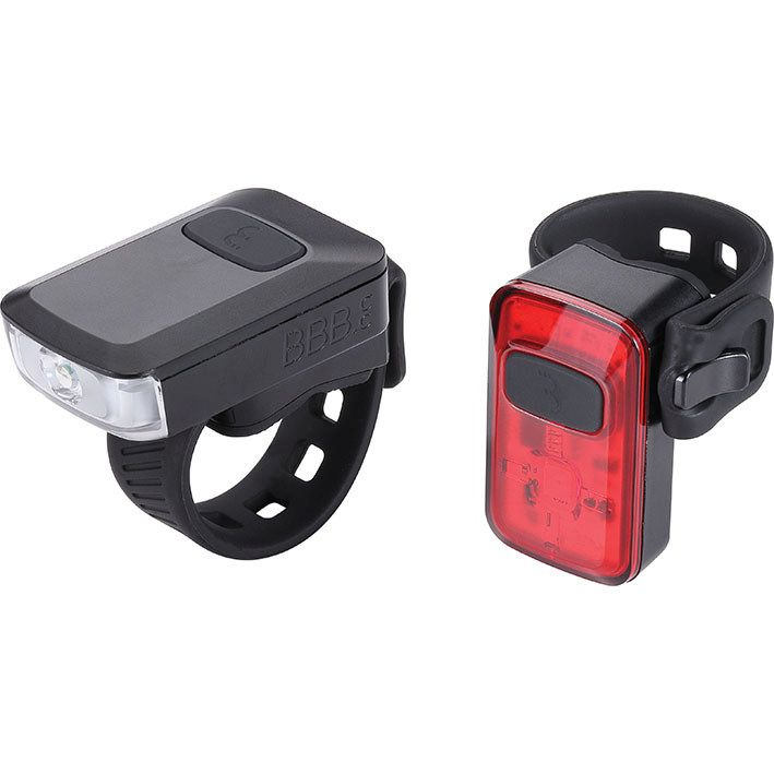 BBB Lichtset Spark 2.0 mit USB-C / Akku 4 Modi, mit Schnellverschluss
