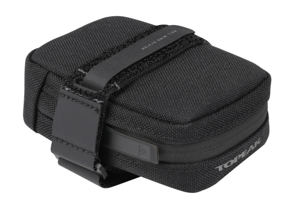 Topeak Satteltasche Elementa S 0.3l, schwarz, Rail-Wing Strap System - Strap Mount, 10.5x7x5.5cm, 47g