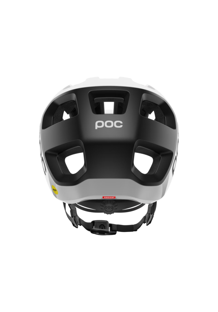POC Cularis, Hydrogen White/Uranium Black Matt w. Logo, SML