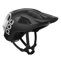 POC Cularis, Uranium Black Matt/Hydrogen White w. Logo, MED