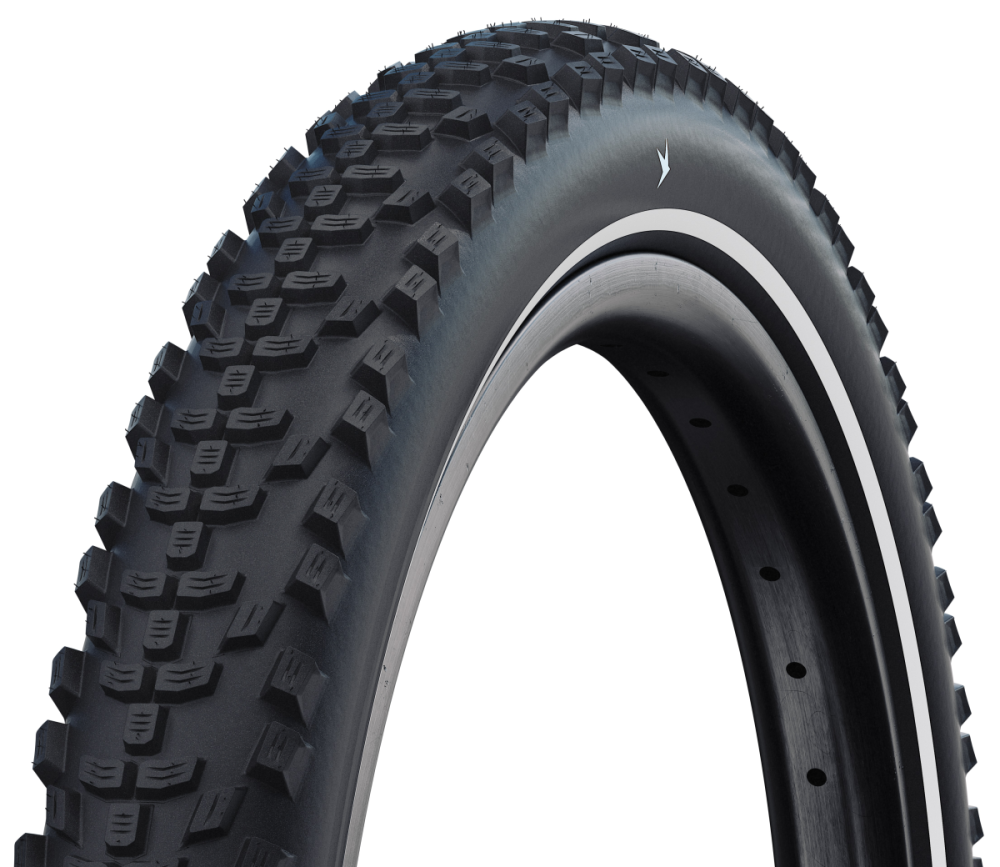 Schwalbe Pneu Smart Sam Cargo 26x2.35 Addix E starr mit Reflexstreifen black