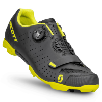 Scott Shoe Mtb Comp Boa, matt black/sulphur yellow, 43.0