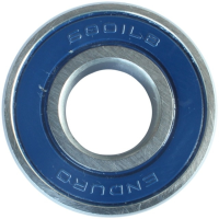 Enduro Bearings Kugellager 6001 2RS-8 ABEC 3, 8x28x1/2 Hub Bearing