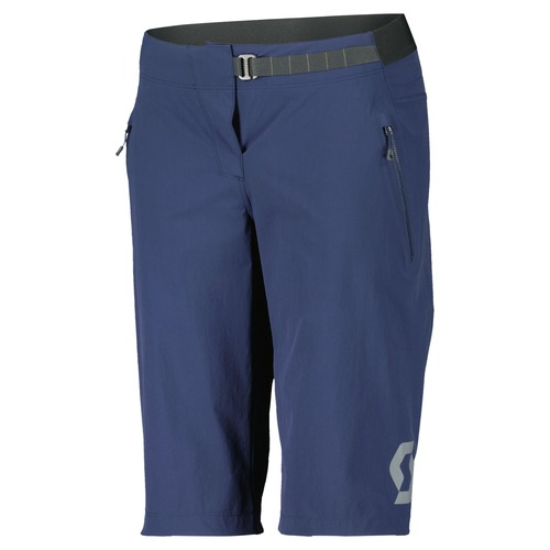 Scott Shorts W's Trail Vertic w/pad - midnight blue/EU S