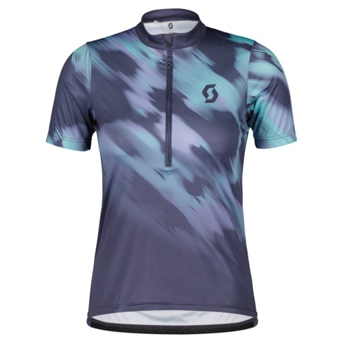 Scott Shirt W's Gravel Contessa Sign. SS - dream blue/moon blue/EU L